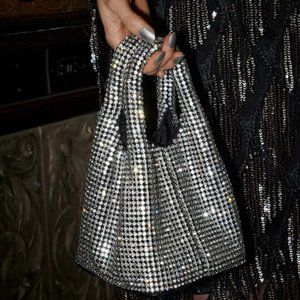 MADISON WEST crystal glam bag